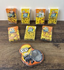 Minions Sealed Tic Tac Lot Limited Edition Stuart Bob Kevin Earl Gru Dave Carl picture