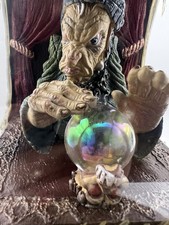 Mezco Dark 2003 Carnival Vintage Fortune Teller Booth Display w/ Crystal Ball picture