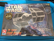 AMT Ertl Star Wars IV TIE Fighter Flight Display Model Kit Sci-Fi Horror picture