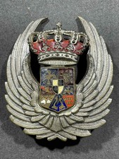 ORIGINAL - WW2 WWII Army Military Royal Romanian Air Force Pilot Observer Badge picture