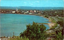 1967, Town View, TRAVERSE CITY, Michigan Postcard picture