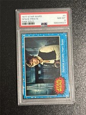 1977 Topps Star Wars SPACE PIRATE HAN SOLO #4 PSA 8 NM-MT Rookie picture