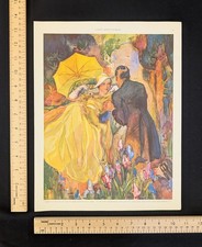 Vintage 1933 Ladies' Home Journal Magazine Illustration Color Print Ad Full Page picture