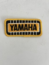 VINTAGE YAMAHA RACING EMBROIDERED IRON-ON SEW-ON PATCH NOS 3.5” Wide picture