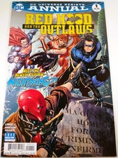💥 RED HOOD AND THE OUTLAWS ANNUAL #1 DC COMICS 2017 NIGHTWING TYLER KIRKHAM picture
