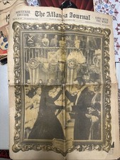 Gone With The Wind Premier Atlanta GA Newspaper Front Page 1939 Dec 15 Original picture