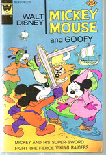 Vintage Whitman Comics Walt Disney Mickey Mouse and Goofy #165, August 1976 picture