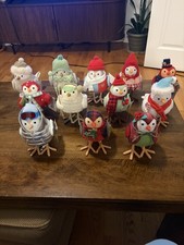 2026 Target Wondershop 12 Christmas/Winter Featherly Friends Birds Complete Set picture