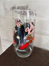 VTG SMURF 1980's Glass Tumbler Drinkware Varied Character/Design Classic Cartoon picture