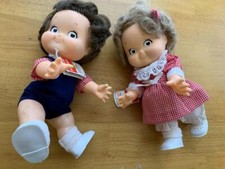 Vintage Cambell's Kid Dolls 1988 Special Ed GIRL & BOY SET Campbell's Soup Ad picture