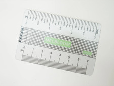 The Minute Ruler | Credit Card-sized Measuring Ruler l Mini Sewing Gauge picture