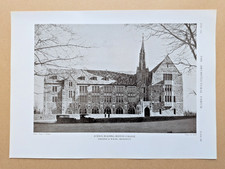 Science Building, Boston College - Antique Print - 1926 picture