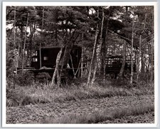 VTG 1955 B & W Photo in Honshu Japan - 13th Signal Company Mobile Photo Lab picture