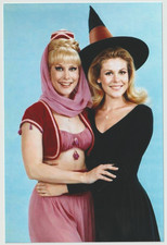 Barbara Eden and Elizabeth Montgomery #0216 Reprint picture