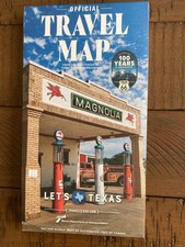 2026 New Official State of Texas Travel Road and Highway Map With Route 66 Cover picture