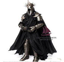 ZAIN Dark Wraith Full Armor Costume 18GSteel Cosplay cloak Horror Halloween gift picture