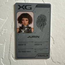 XG THE CORE JURIN ID Card with CD & Sticker from 1st Full Album picture