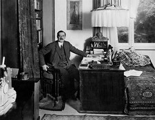 Germany Neubabelsberg the architect Peter Behrens in the study of - Old Photo picture