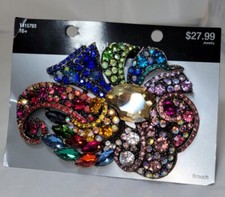  Rhinestone ART DECO brooch pin. 1415793 picture