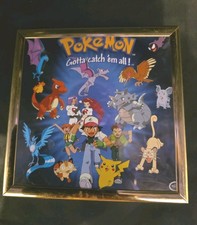 Vtg 90's POKEMON Gotta Catch Em All Poster Ash Pikachu 6