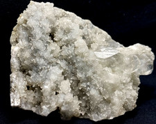 Fluorapophyllite crystal w/ Apophyllite Crystal 293 gr 11.5x8.5x4 cm picture