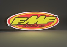 FMF RACING LOGO LED LIGHT BOX SIGN 12V LARGE 15.5