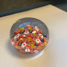 Murano glass paperweight picture