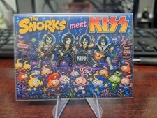 Custom Kiss Meets The Snorks Cartoon Collector Trading Art Card Gene Ace picture