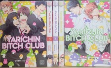 Yarichin Bitch Club Manga Lot Vol 1,3-6  English Sublime Tanaka (Missing #2) New picture