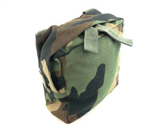 Used USGI Safariland Spear Large General Purpose Utility Pouch M81 Woodland Camo picture