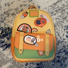 Loungefly Disney EPCOT 30th Orange Bird Flower & Garden Festival Mini Backpack picture