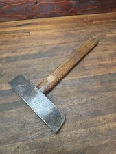 E101- ANTIQUE W. BRADY MT JOY PA MASON STONE  HAMMER 4 lb 13 oz picture