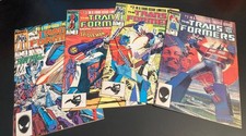 Marvel Comics/1986 TRANSFORMERS MINI-SERIES #1-4 *Complete Set* picture