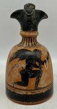 Vintage Etruscan Greco-Roman Pitcher Museum Reproduction La Fiorentina Rome picture