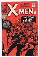 X-Men 17 1966 Marvel Comics VG/F 5.0 Magneto Cyclops Iceman Marvel Girl Beast picture