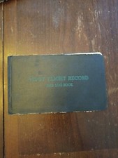 VINTAGE 1949-1955 PILOT FLIGHT RECORD AND LOG BOOK picture