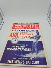 National water ski championships laconia NH The weirs ski club 1959 picture
