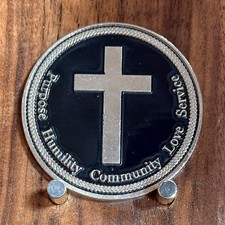 Revive Church Share New Life In Jesus Cross Theme Challenge Coin  W#24 picture