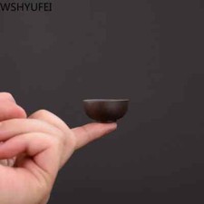1 PCS Yixing Purple Tea pet Ornament Mini Fingertip teacup Tea Handmade Crafts picture