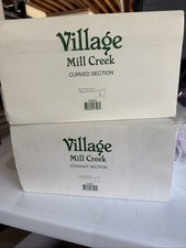 2 Pieces Dept 56 Village Mill Creek Sections picture