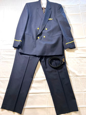 VTG Continental Airlines Flight Attendant Uniform VF Jacket Pant Shirt Belt Tie picture