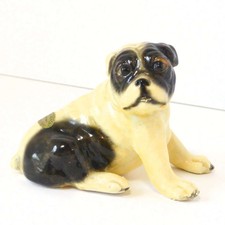 Antique Mortens Studio Sitting English Bulldog Puppy Figurine Chicago picture