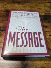 The Message Prophets Contemporary Language Peterson Hardback Dustjacket 2000 picture