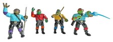 Vintage 1994 Playmates TMNT Star Trek Crossover Action Figure Lot of 4 picture