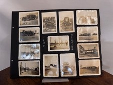 Original WWII Camp Blanding Florida Military Photo Album Page picture