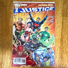 DC Comics Justice League New 52 Comic Lot #1-4 Geoff Johns Jim Lee picture