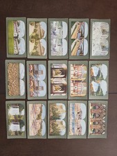 Vintage Lot Of (15) Stereoview Picture Cards. picture