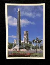 Postcard Indianapolis Indiana Obelisk Square Scottish Rite Cathedral Carillon picture