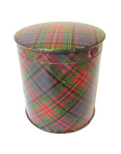 Antique Tartanware Tape Casket Clan Albert picture