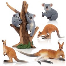 Toymany 7pcs Australian Wildlife Animal Figurine  Realistic Collectible  Toy Set picture